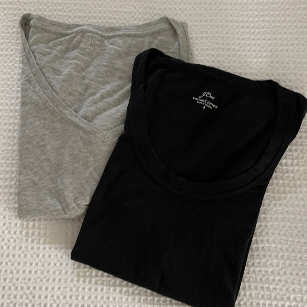 Jcrew vintage cotton Ts